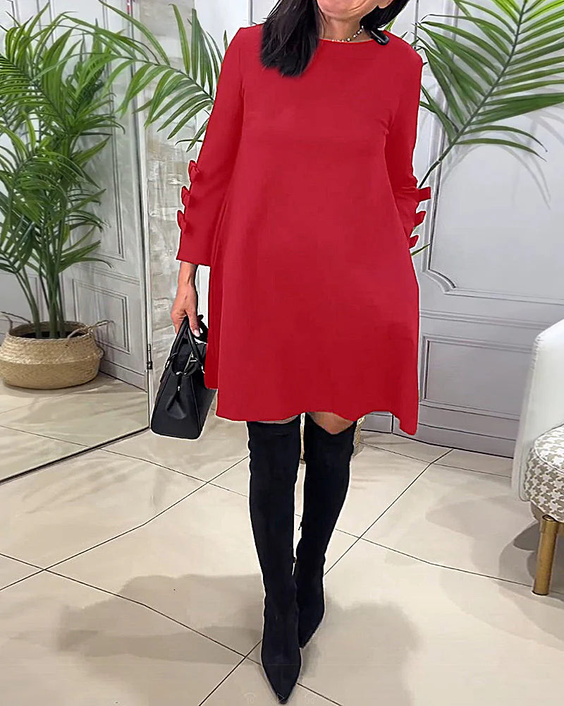 Andrea - Vestido de manga larga