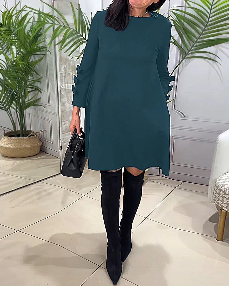 Andrea - Vestido de manga larga