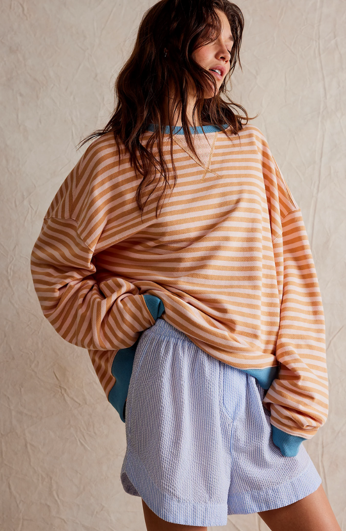 Jersey oversize de rayas