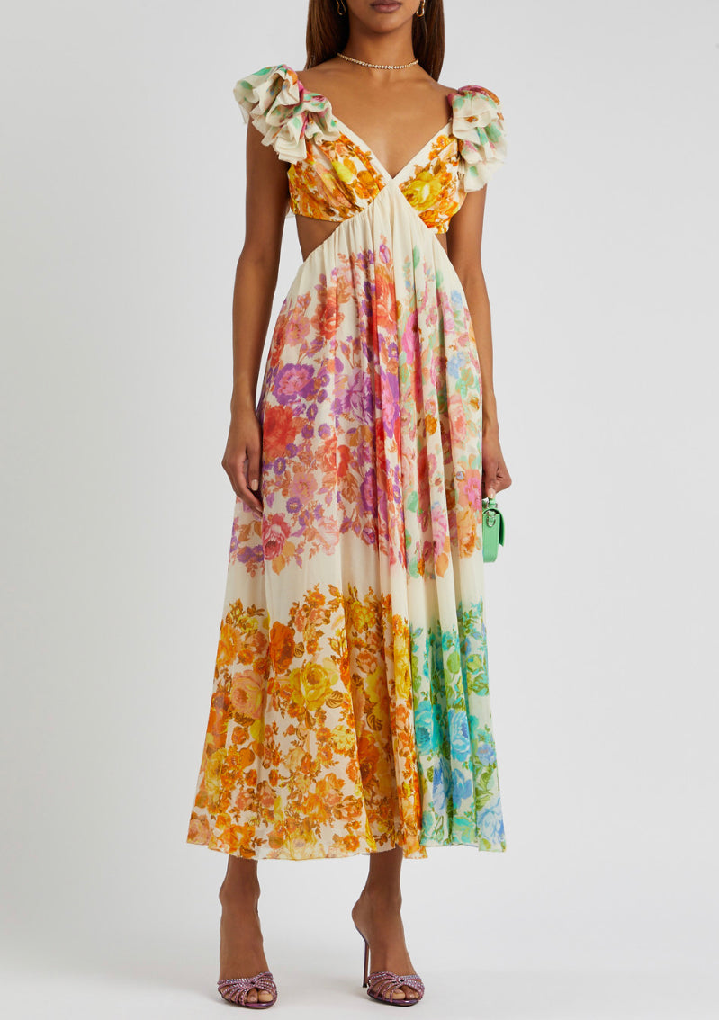 Kiara - Printed Dress