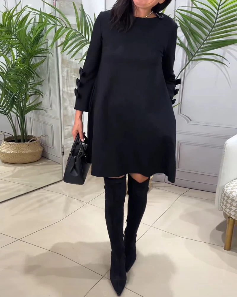 Andrea - Vestido de manga larga