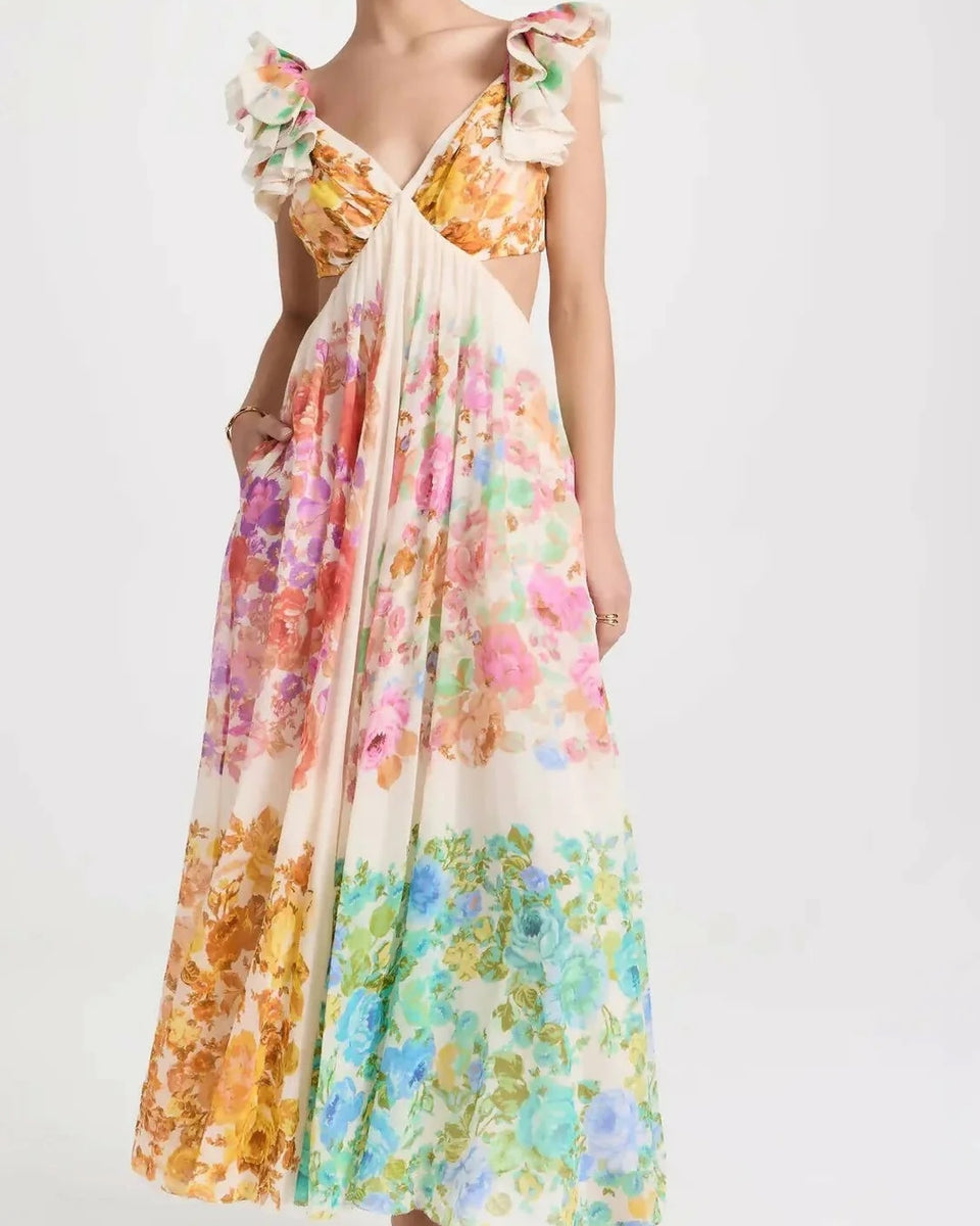 Kiara - Printed Dress