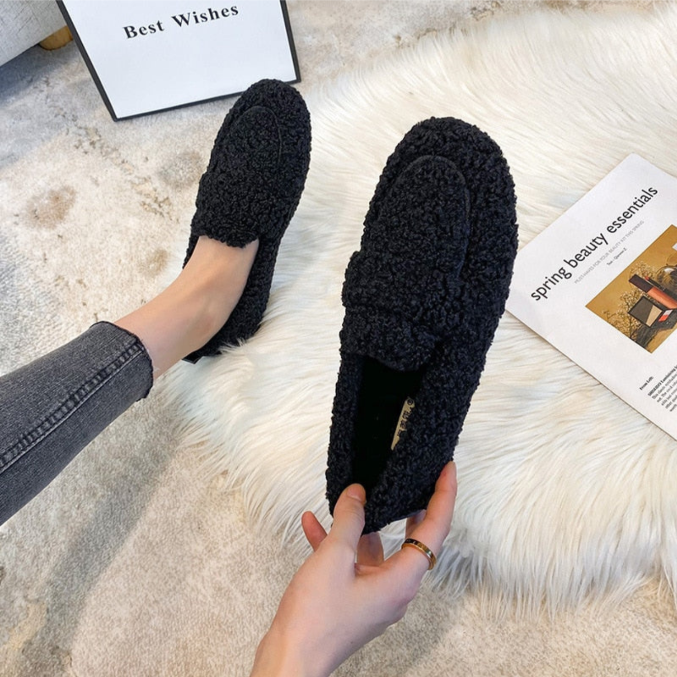 Padded shoes