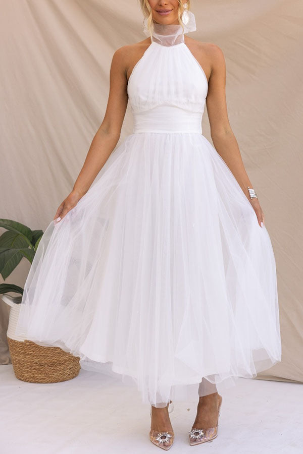 Dolce - Vestido con falda de tull