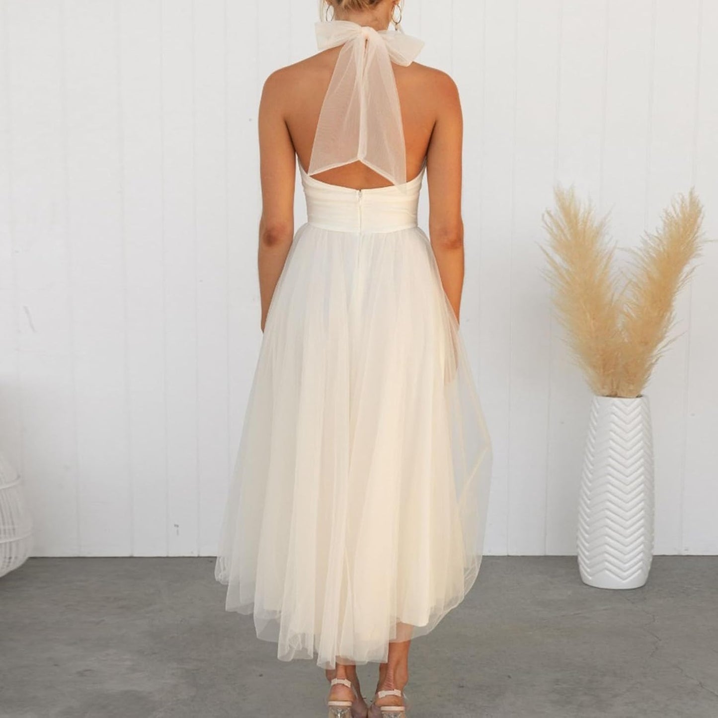 Dolce - Vestido con falda de tull