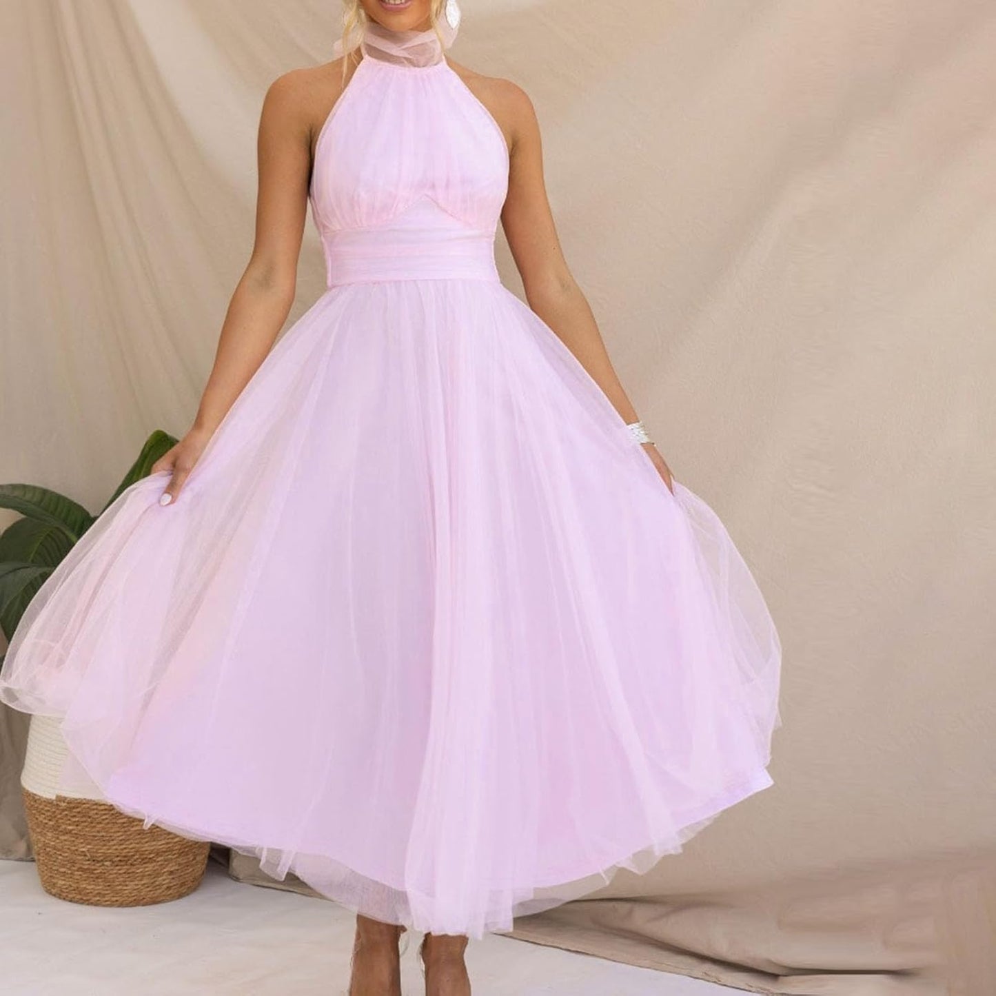 Dolce - Vestido con falda de tull