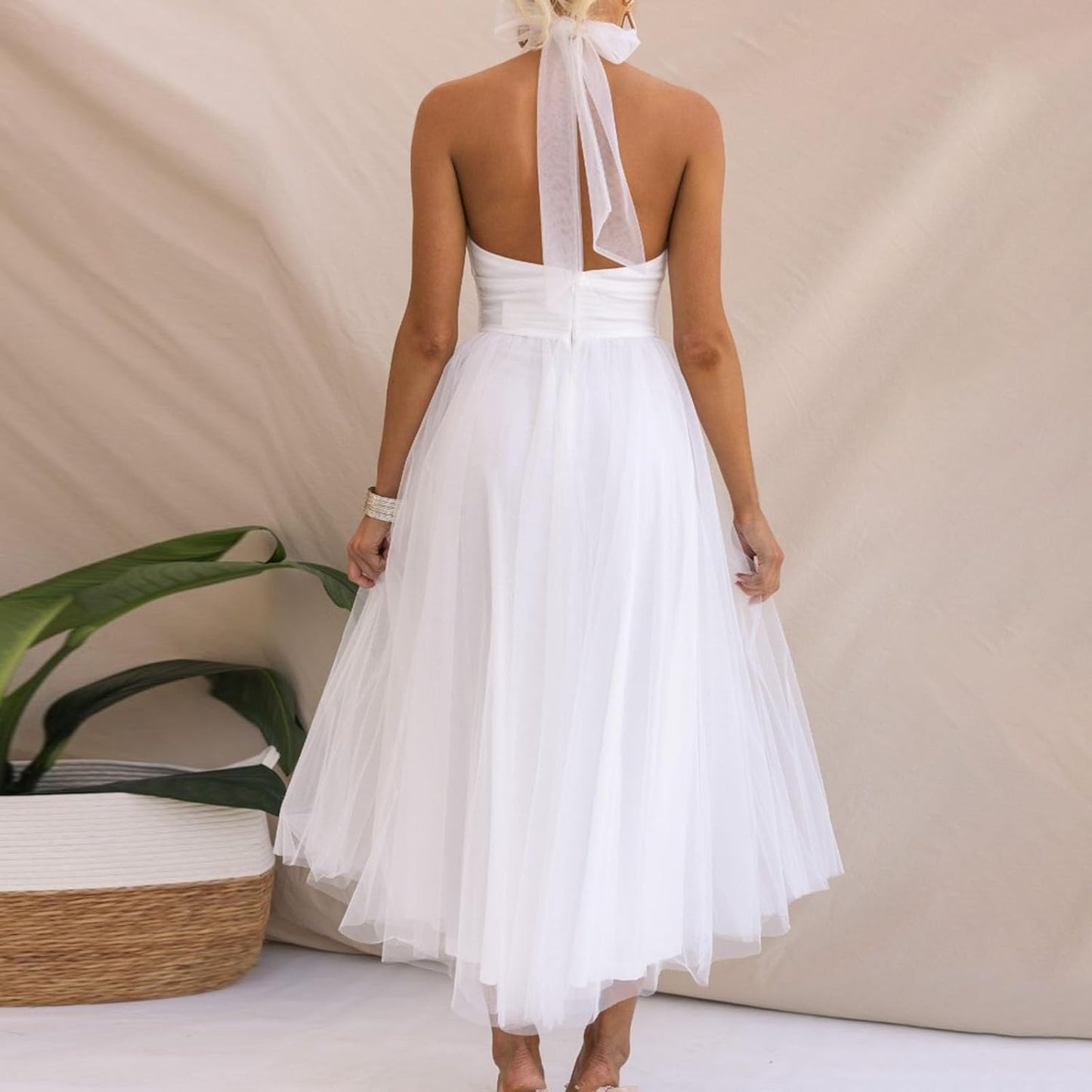 Dolce - Vestido con falda de tull