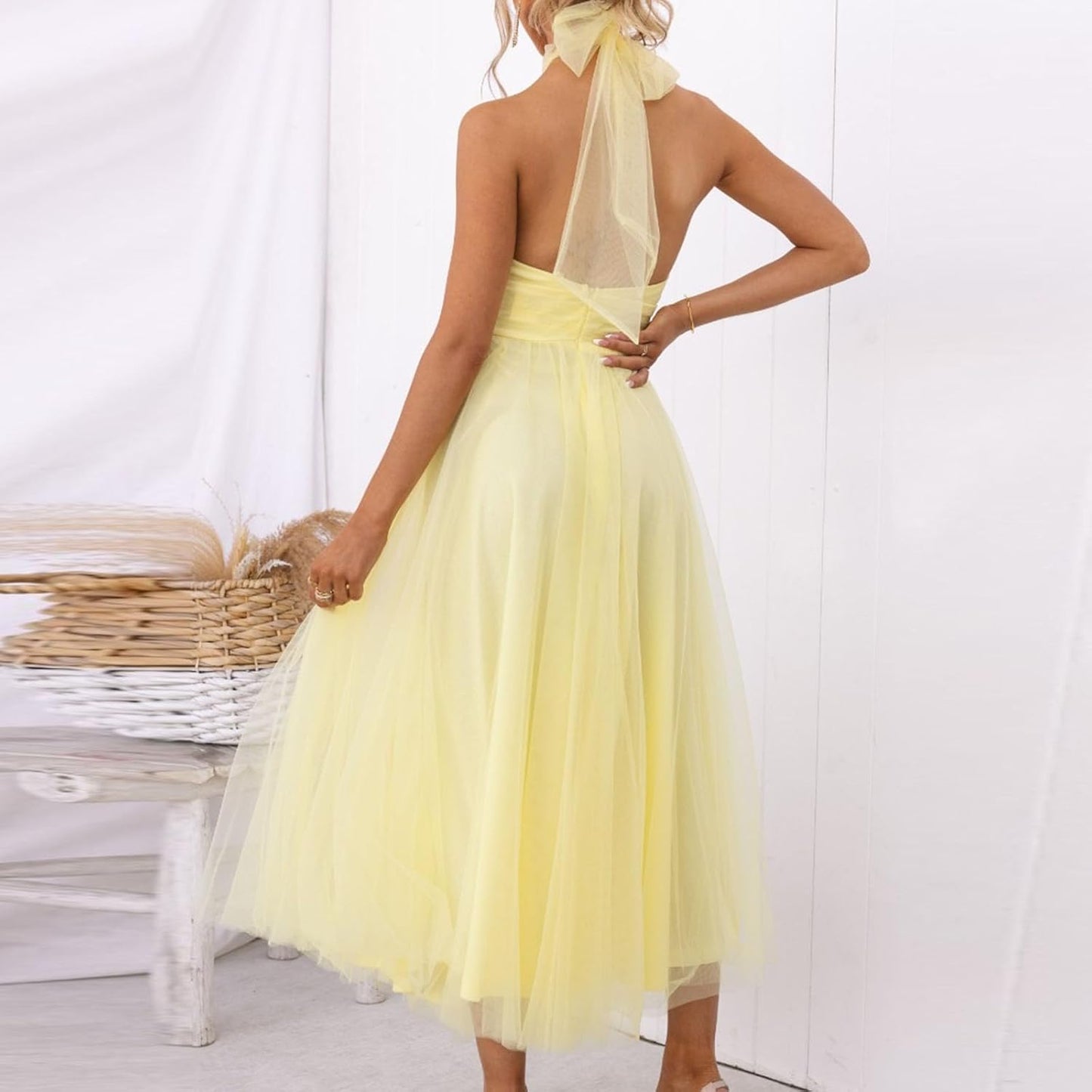 Dolce - Vestido con falda de tull