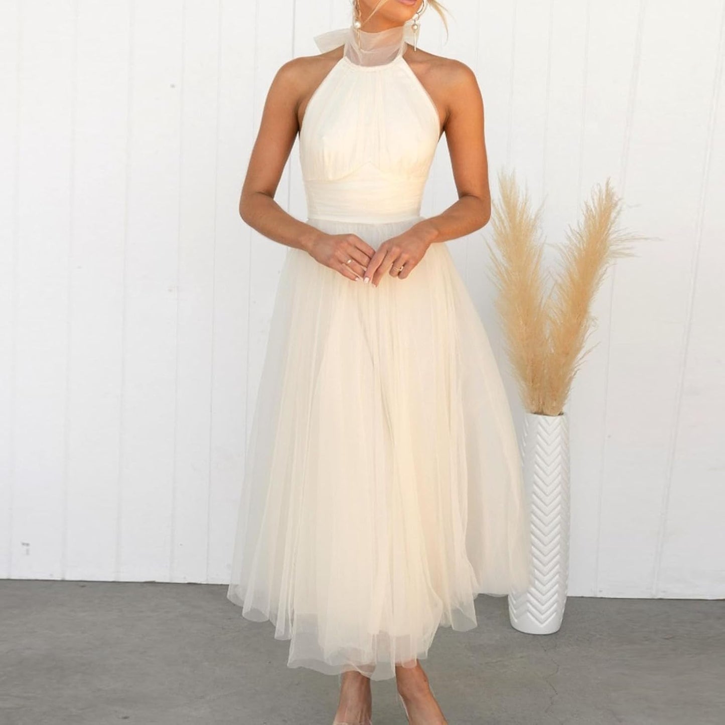 Dolce - Vestido con falda de tull