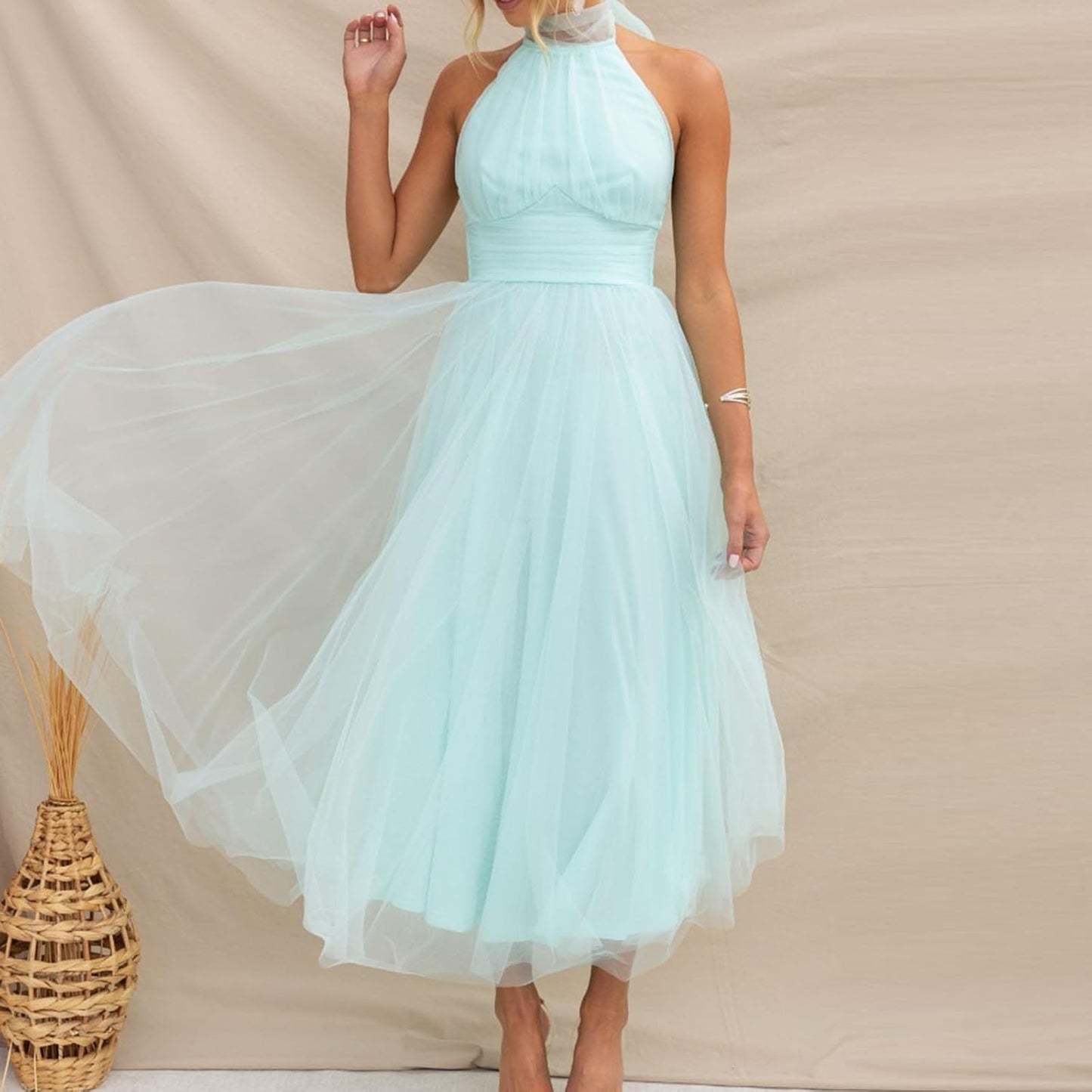 Dolce - Vestido con falda de tull