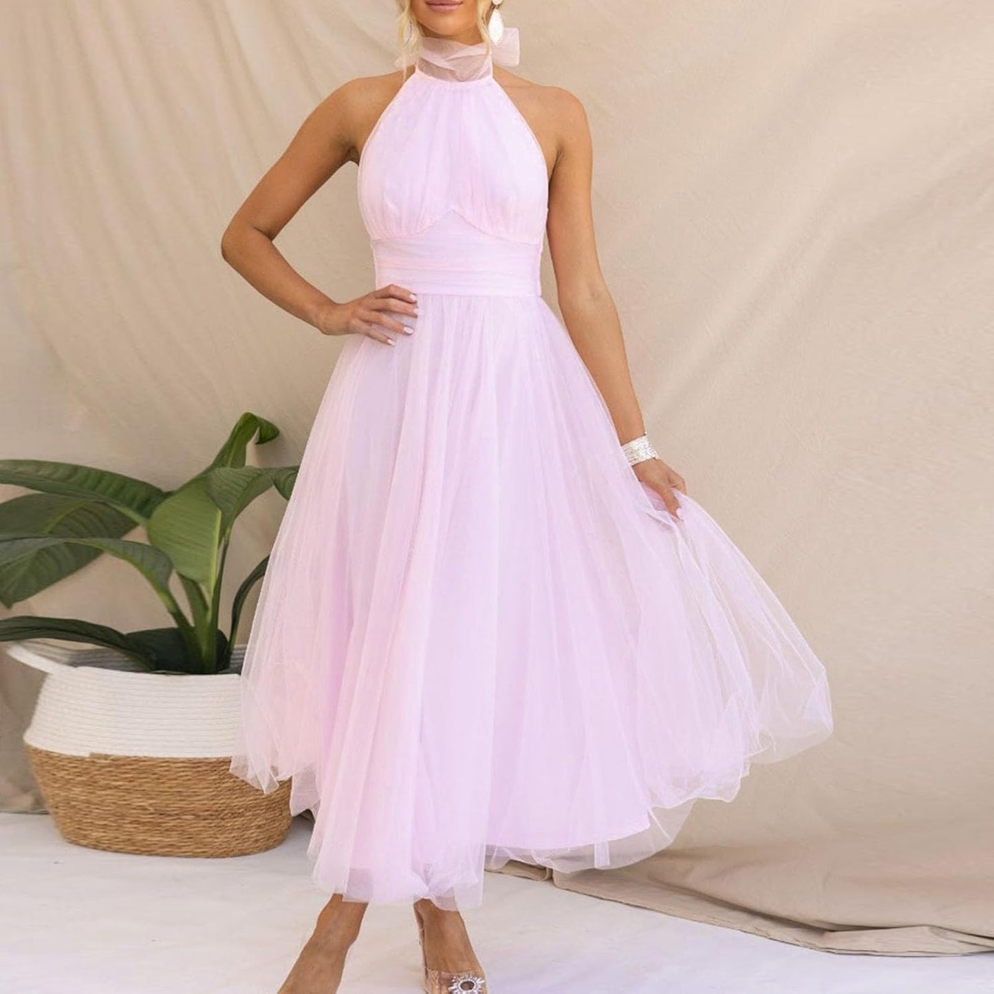 Dolce - Vestido con falda de tull