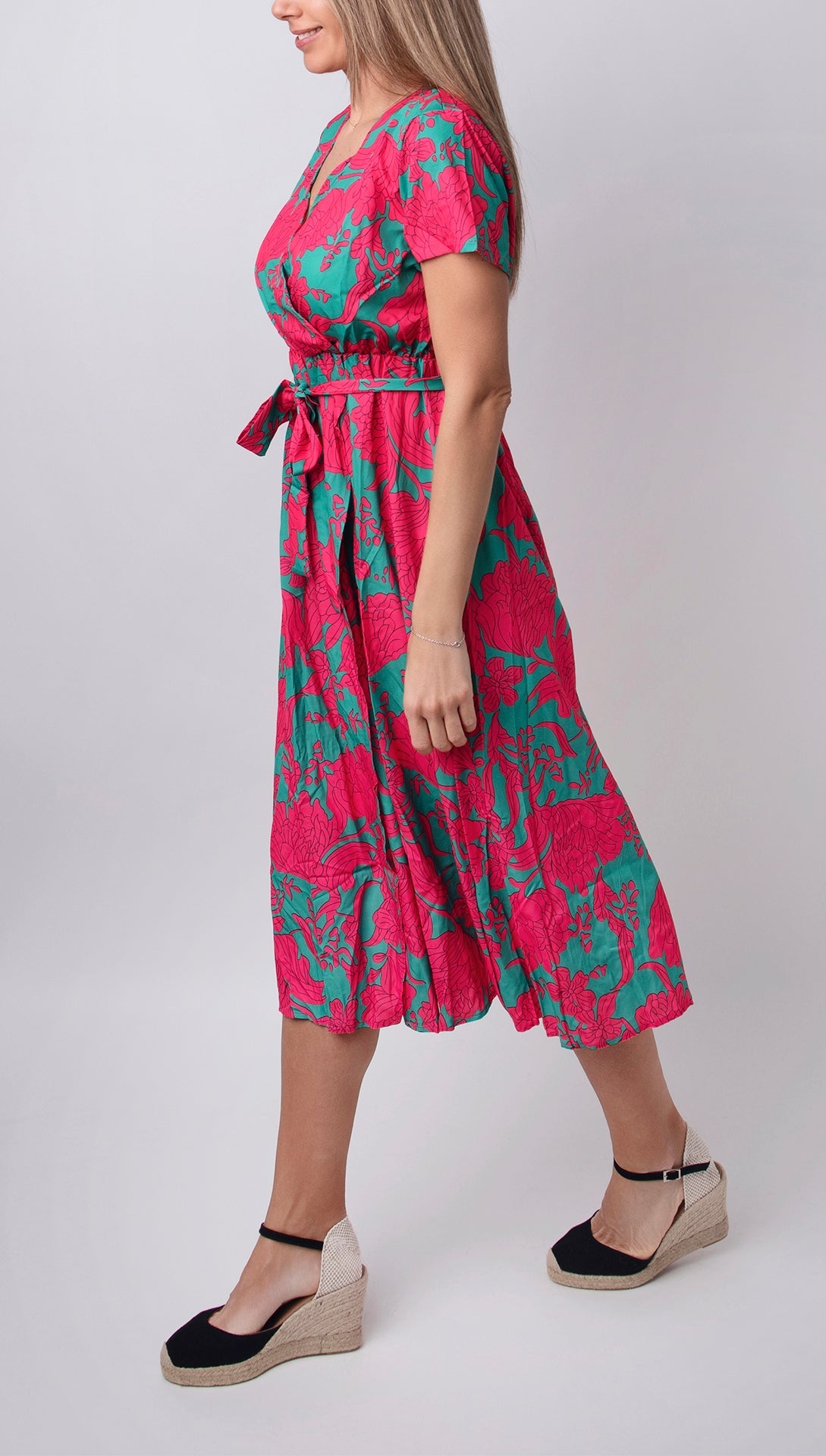 Anna - Vestido con estampado floral primavera/verano