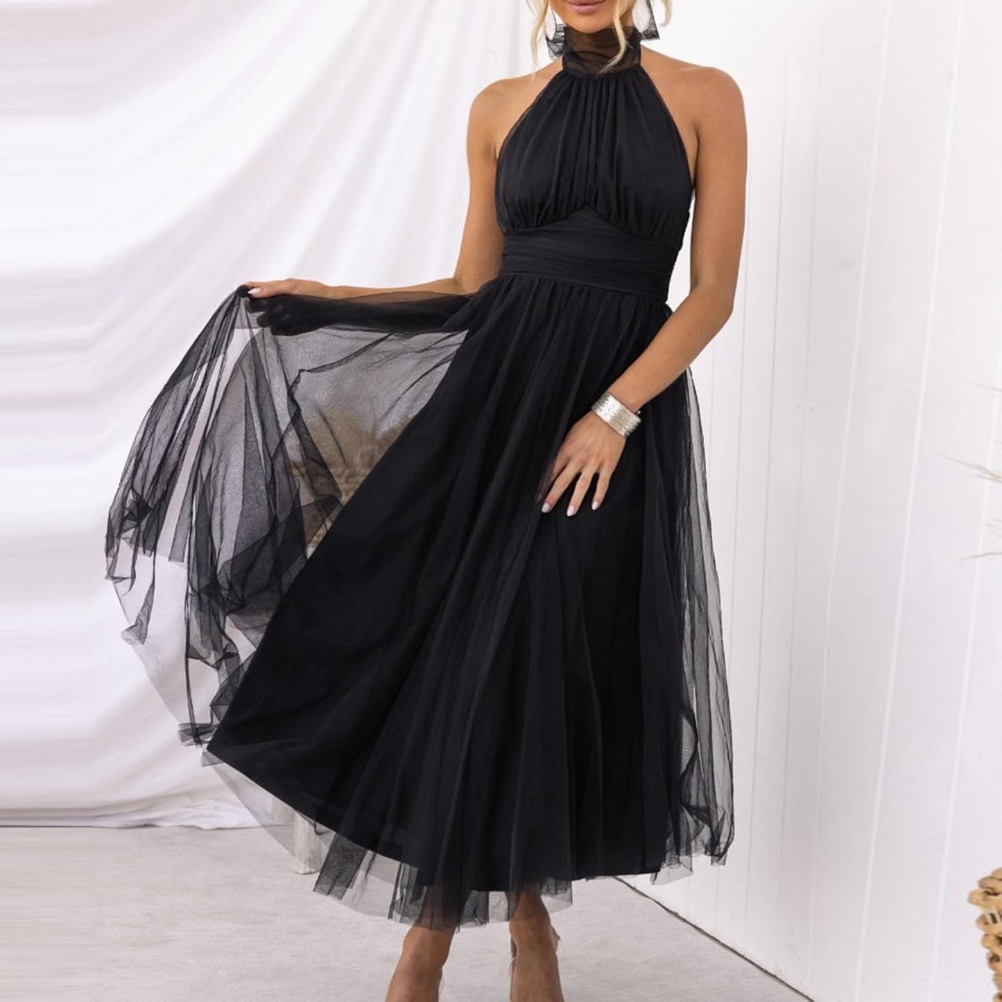 Dolce - Vestido con falda de tull