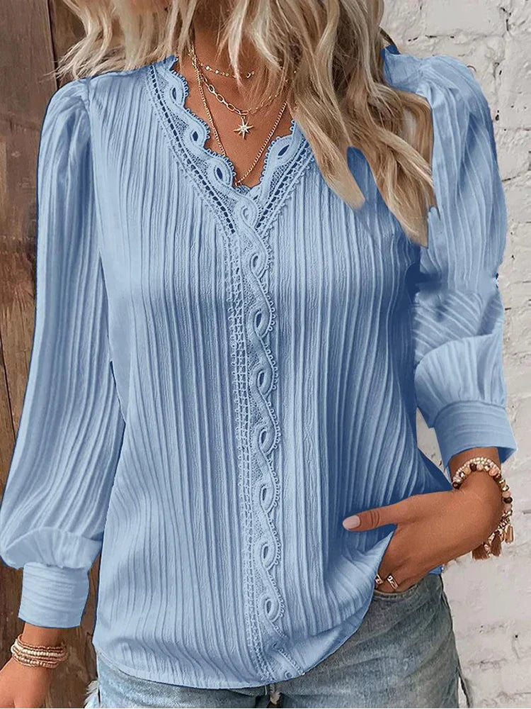 Blusa Elegante Escote V