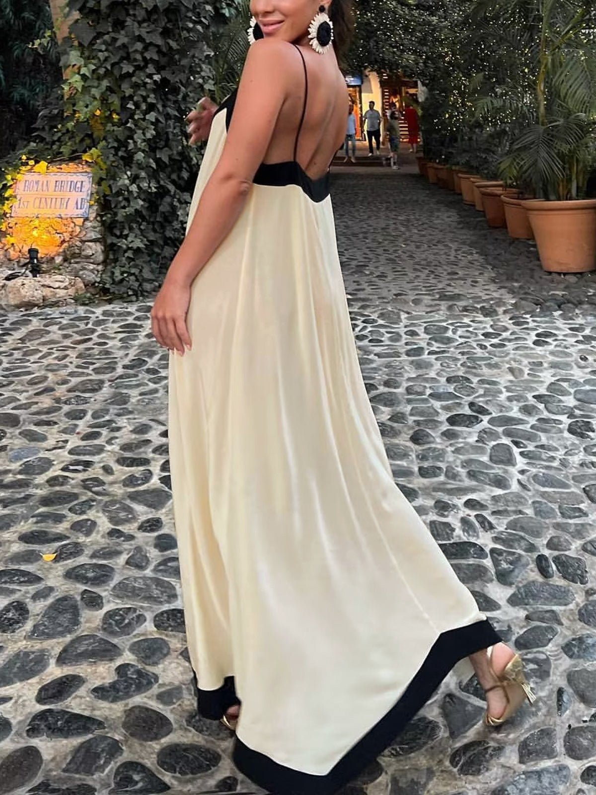 Tarifa - Long strap dress