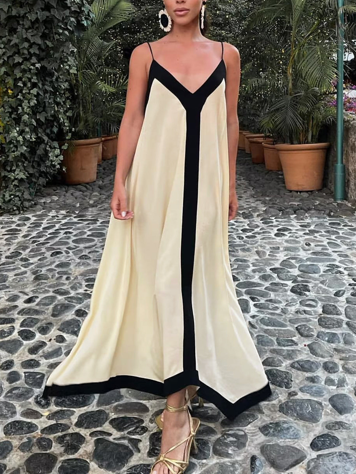 Tarifa - Long strap dress