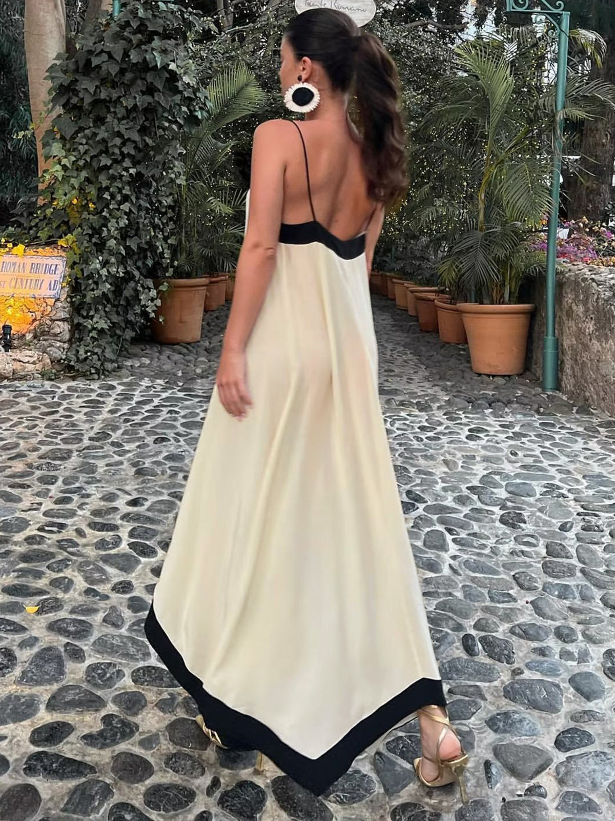 Tarifa - Long strap dress
