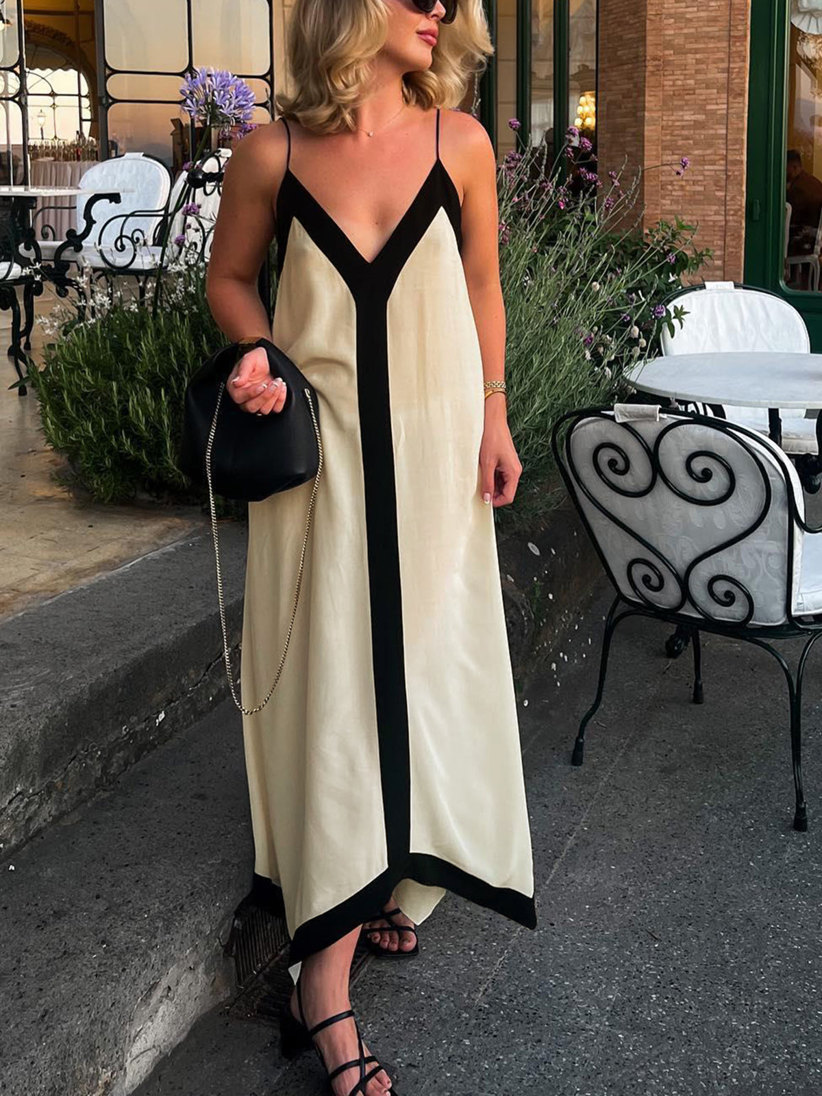 Tarifa - Long strap dress