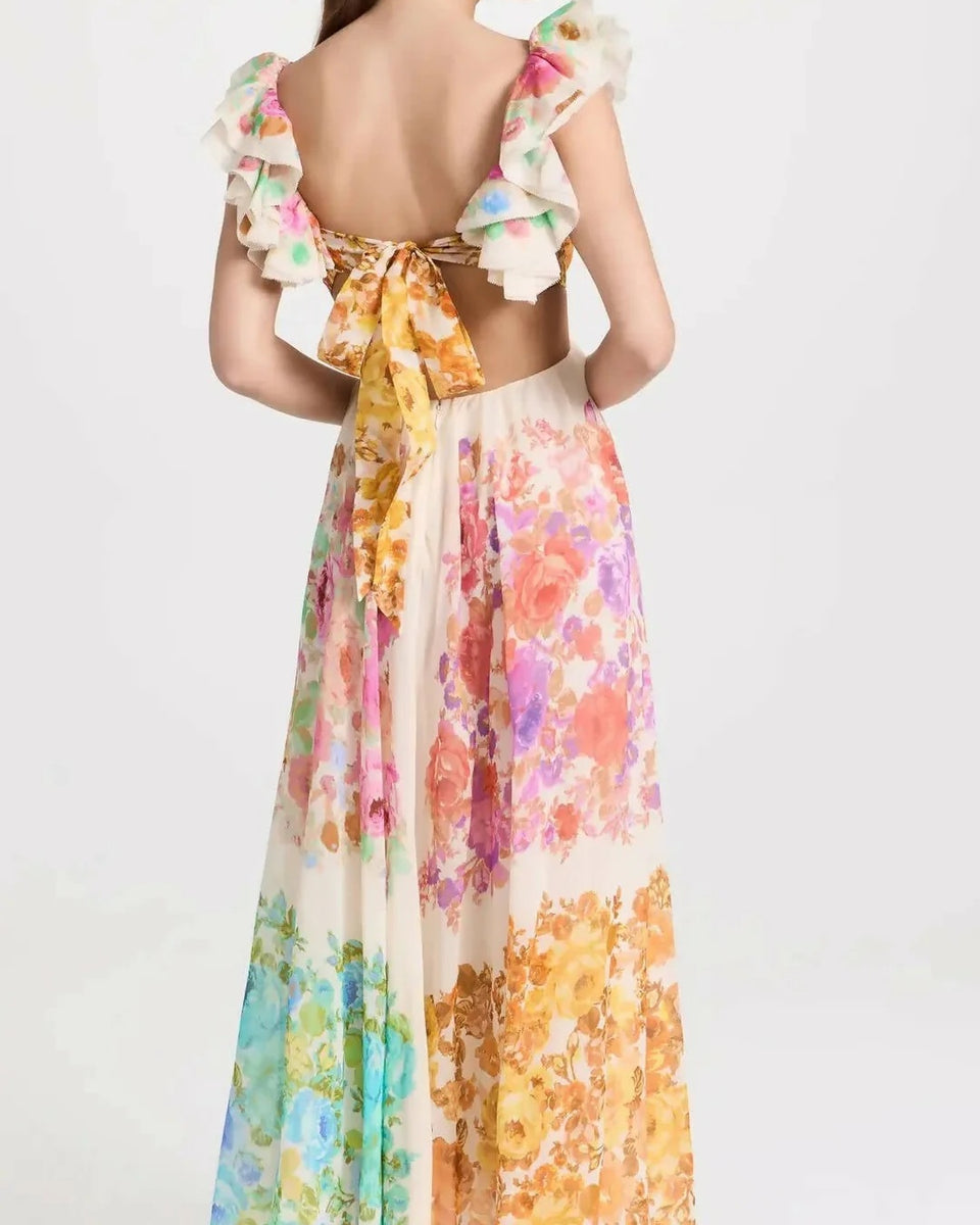 Kiara - Printed Dress