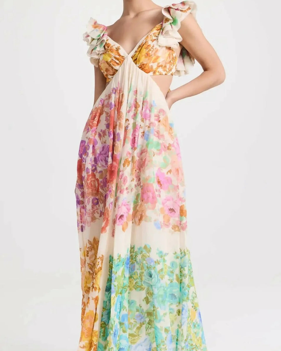 Kiara - Printed Dress