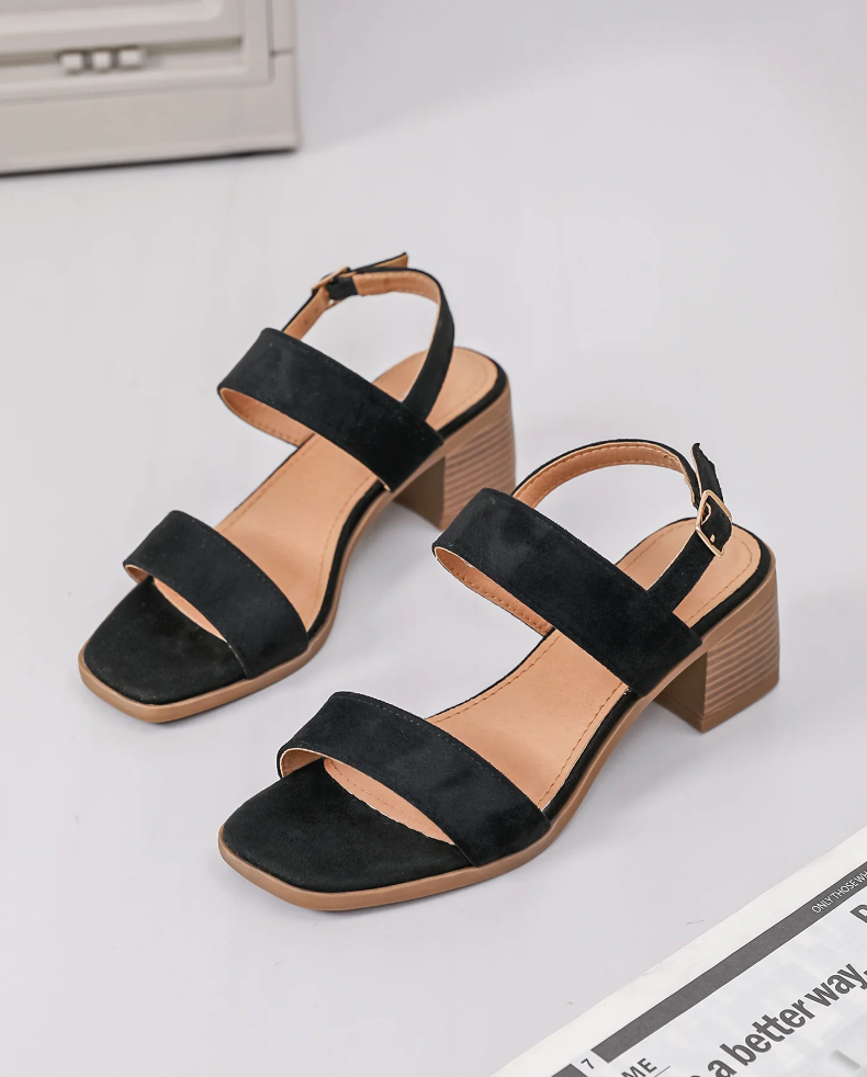 Heeled sandals