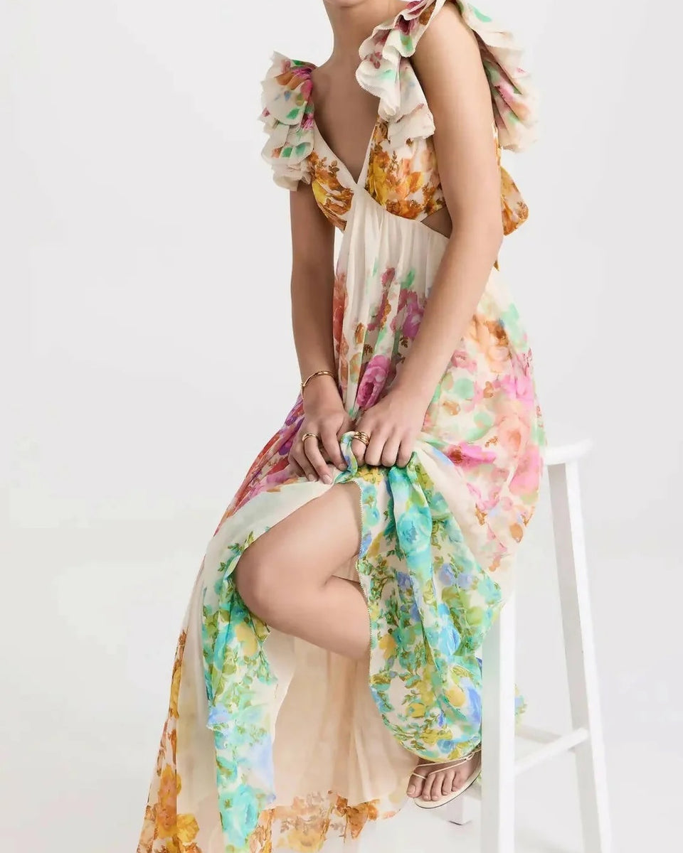 Kiara - Printed Dress