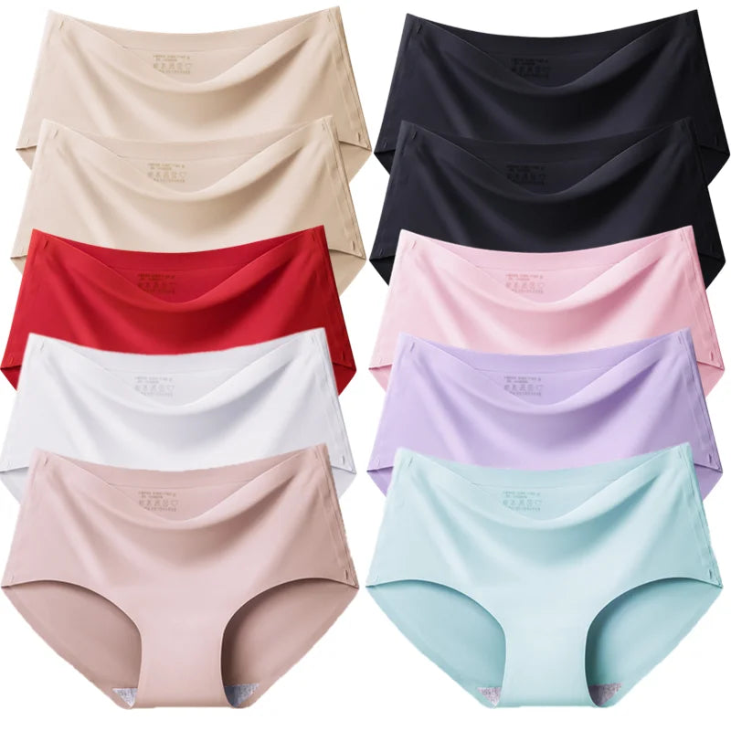 Ropa Interior Cómoda sin Costuras (10 Piezas) M-4XL