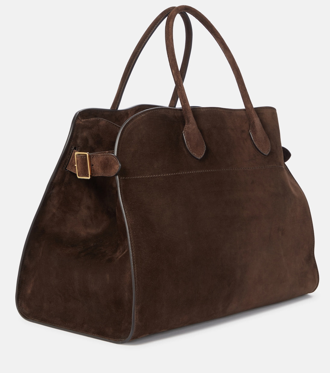 Bolso de ante marrón