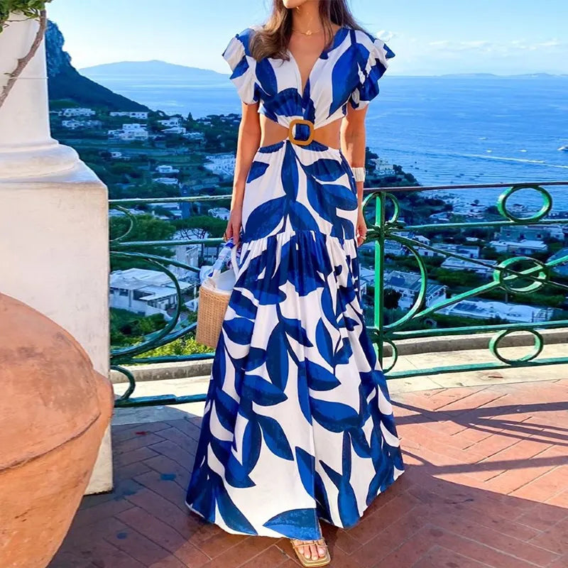 Vestido Maxi Estampado
