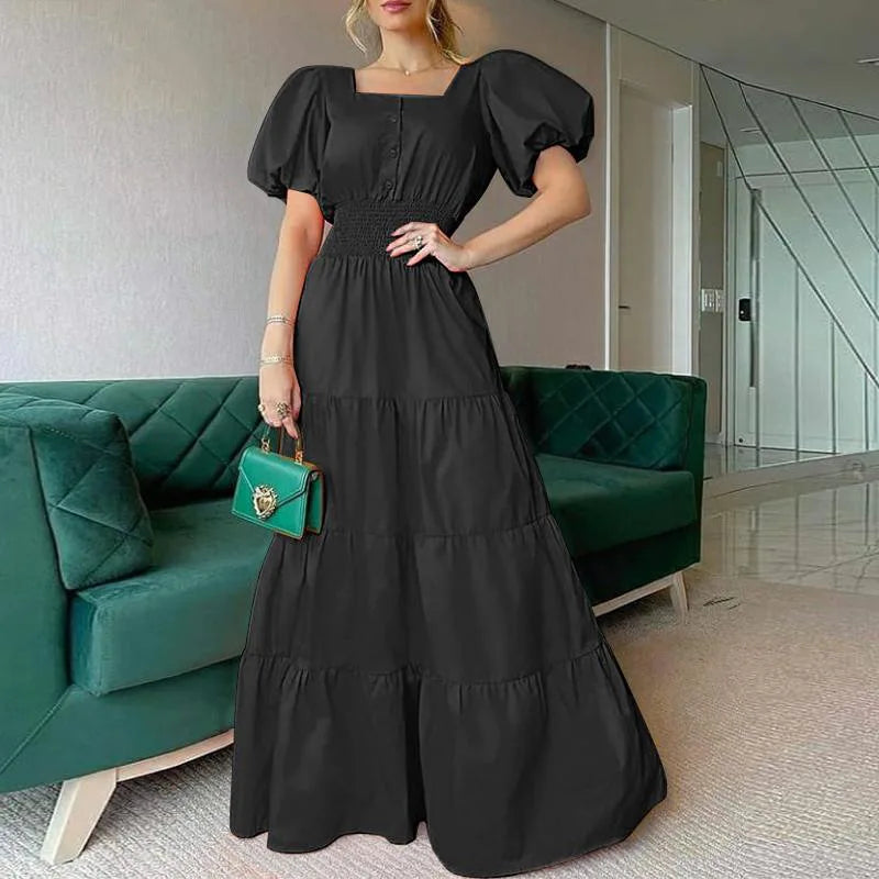 Long Striped Dress