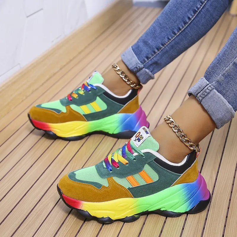 Zapatillas Deportiva Fashion - Estilo Colorido