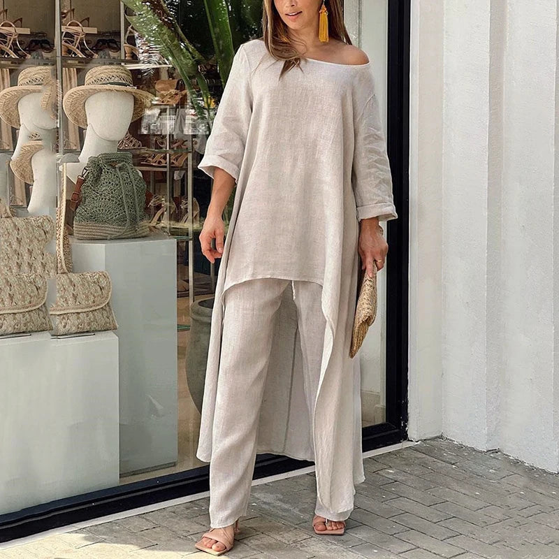 Cotton and Linen Set