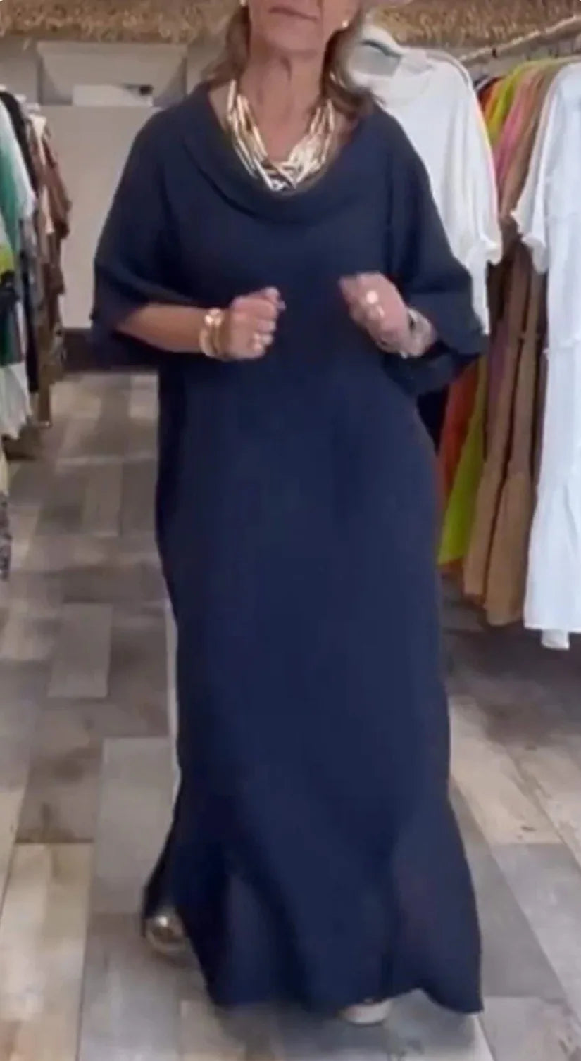 Vestido Maxi Suelto Casual y Elegante