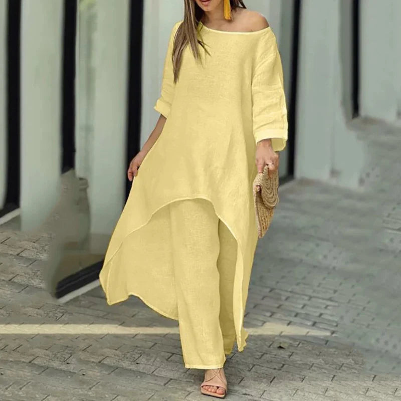 Cotton and Linen Set