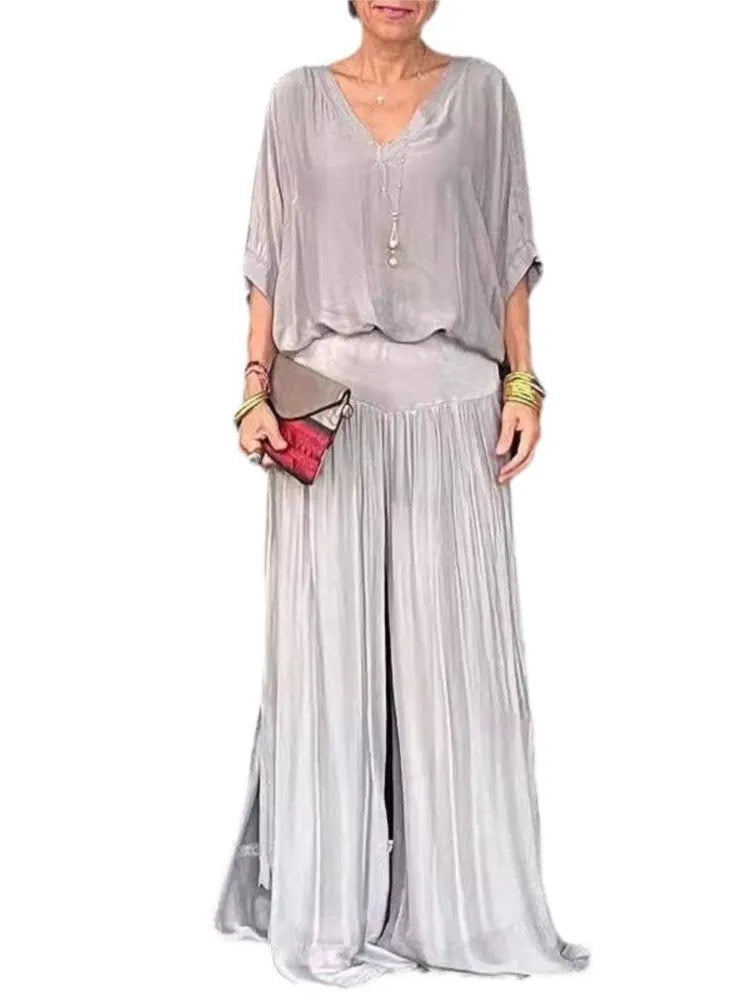 Conjunto Femenino de Chiffon 2 Piezas
