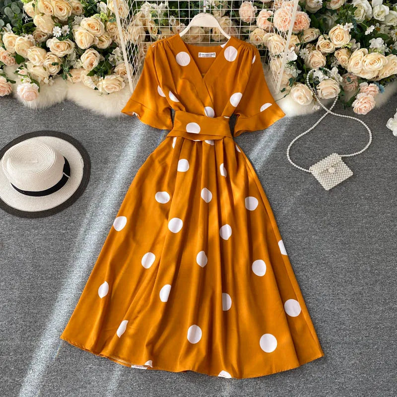 Vestidos Polka Dot