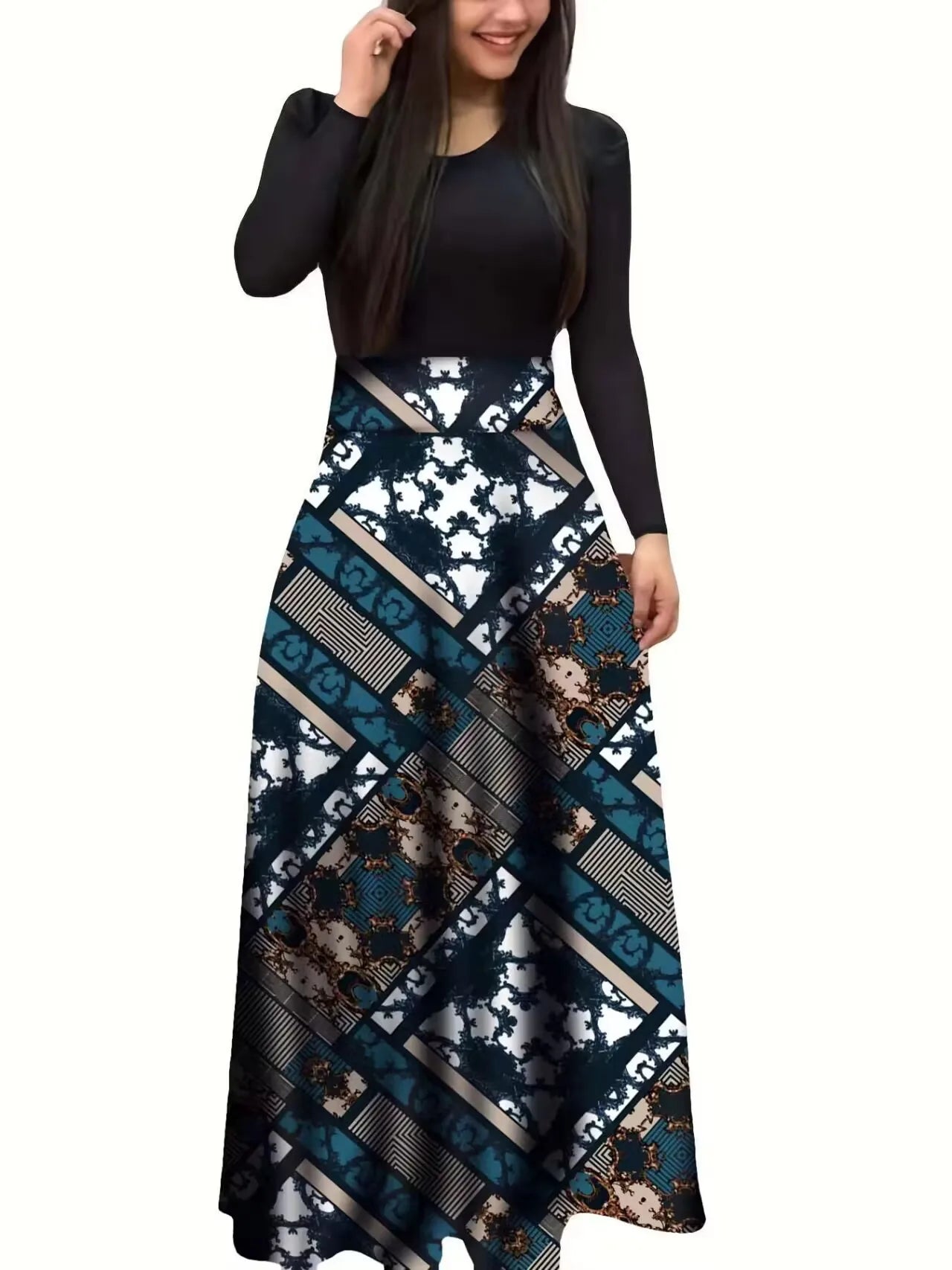 Vestidos largos Estampados