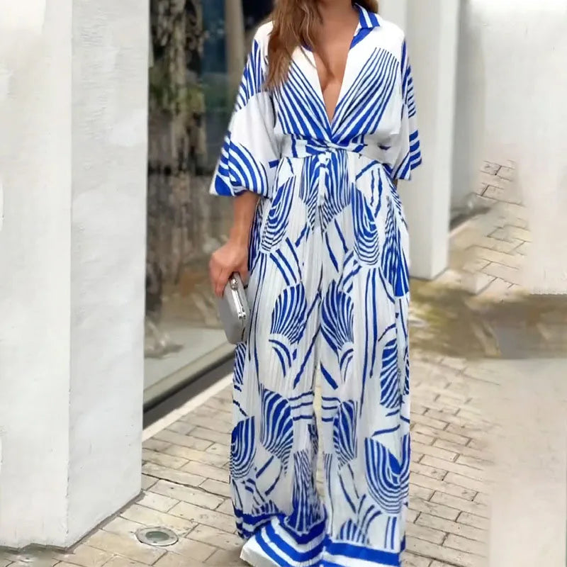 Elegant Printed Jumpsuit