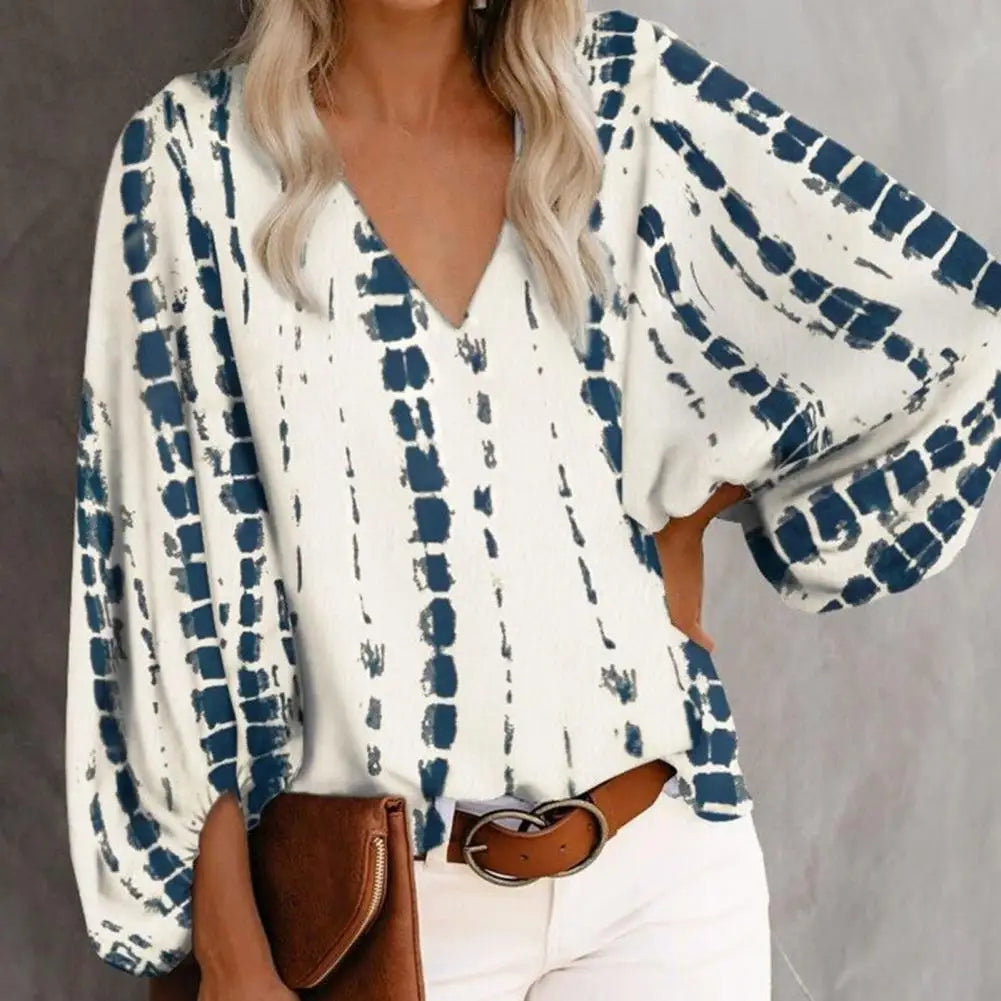 Tie Dye Printed Blouse