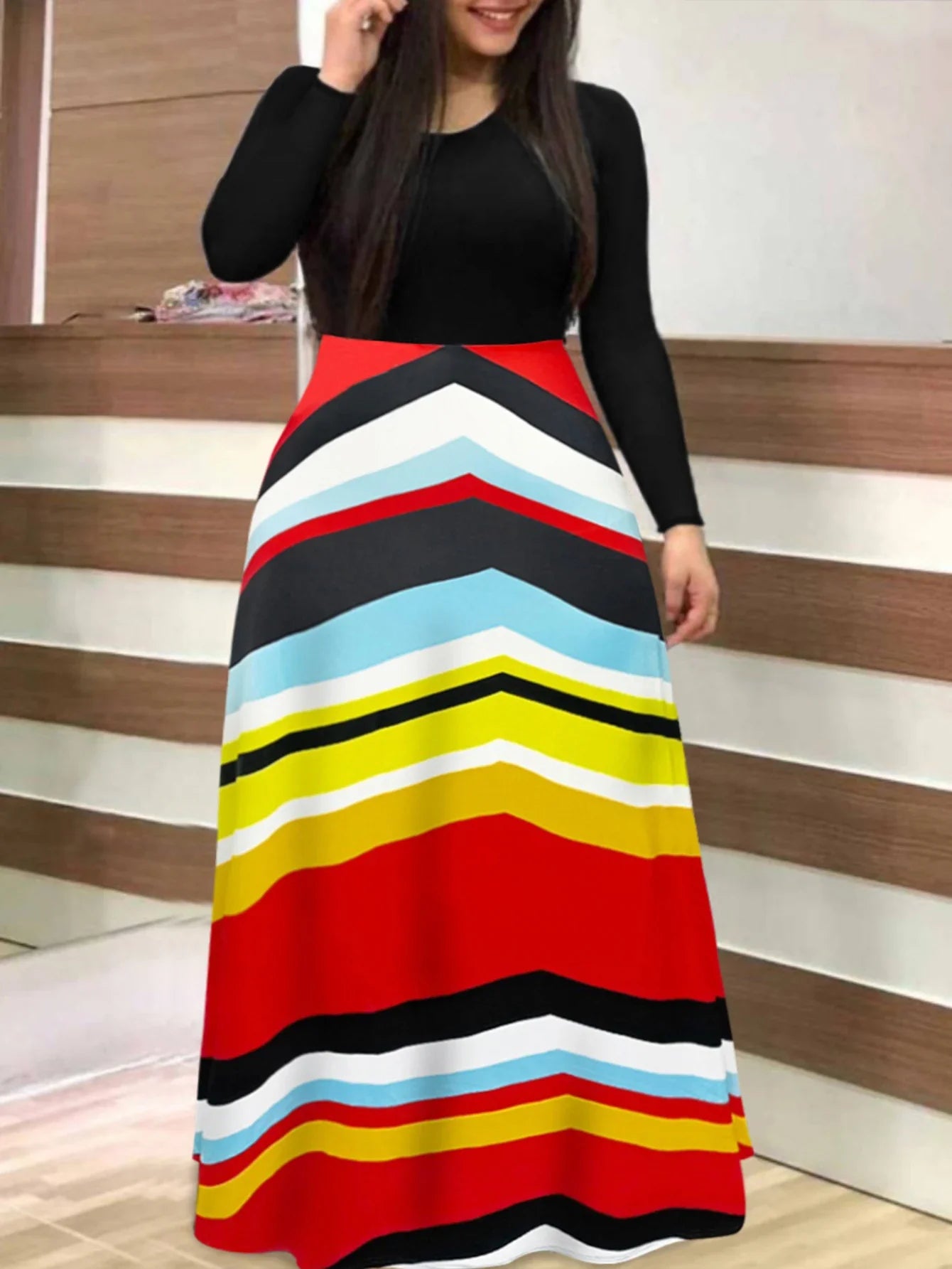 Vestido Elegante Talla Grande