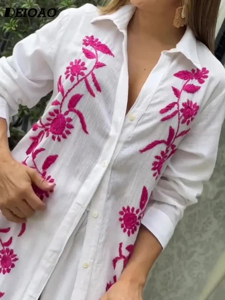 Conjunto de Dos Piezas con Estampado Floral