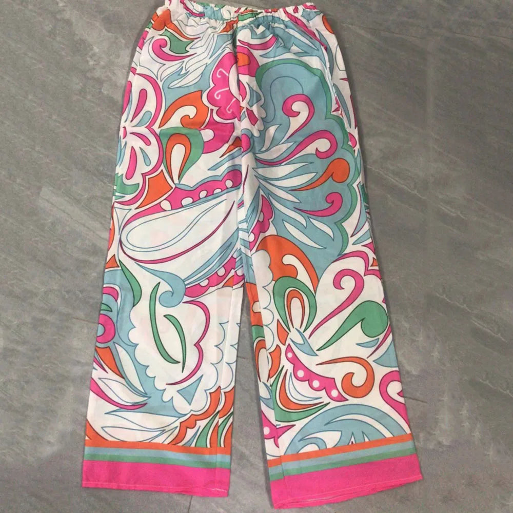 Conjunto Casual de Hombro Descubierto