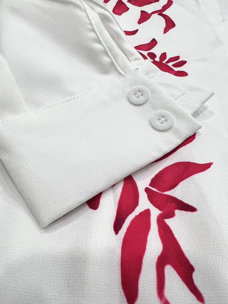 Conjunto de Dos Piezas con Estampado Floral