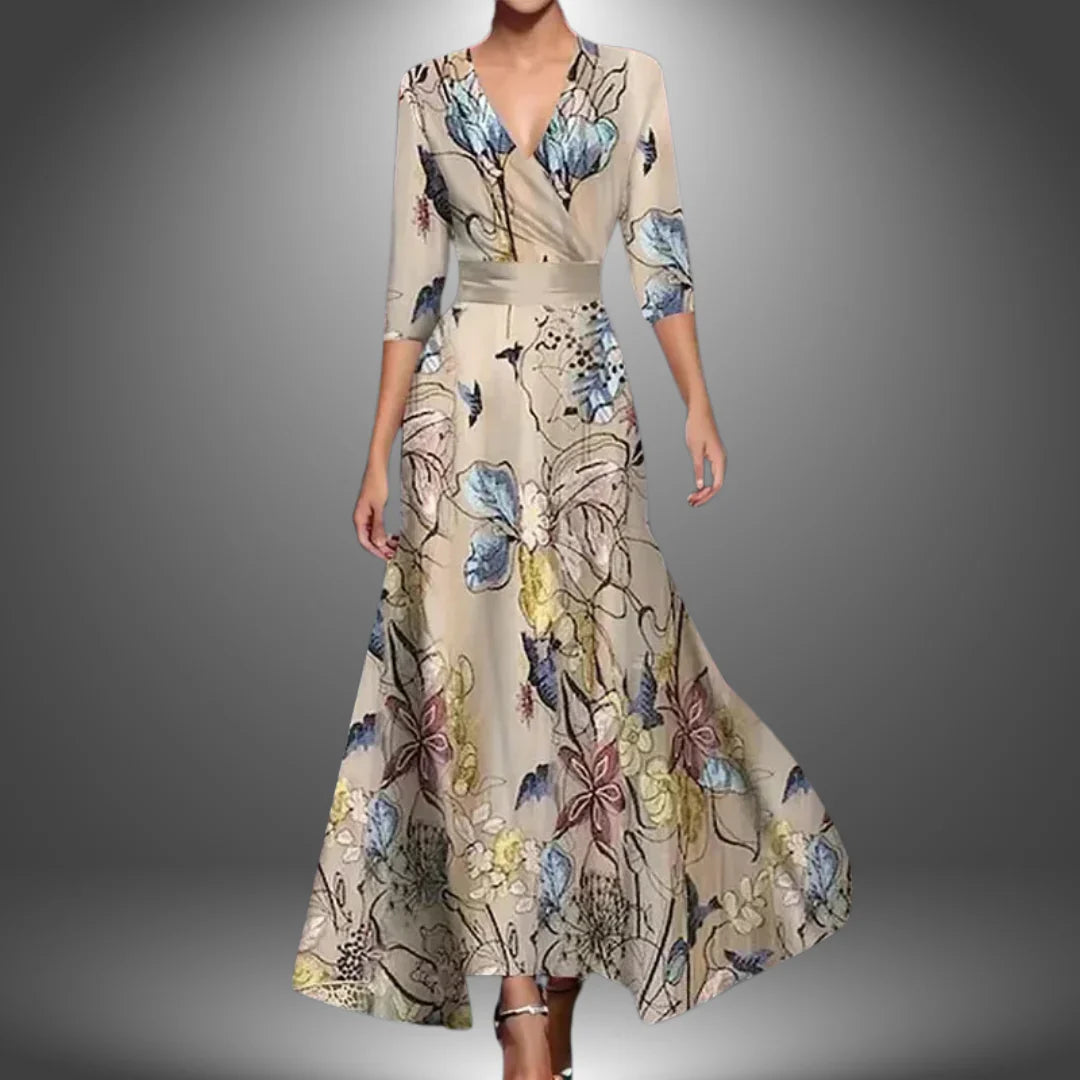 CLAIRE | VESTIDO LARGO HECHO A MANO PARA MUJER