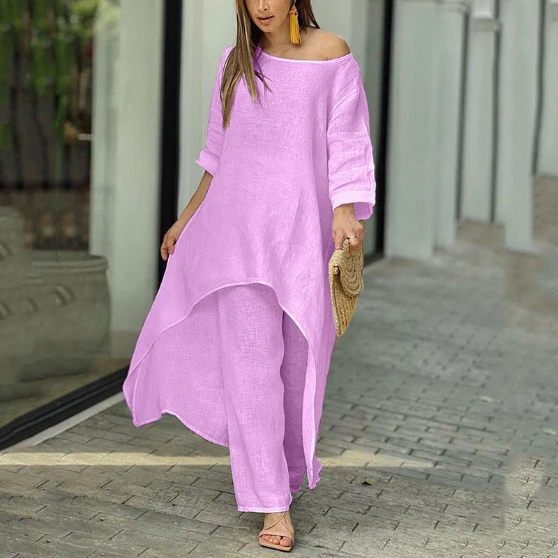 Cotton and Linen Set