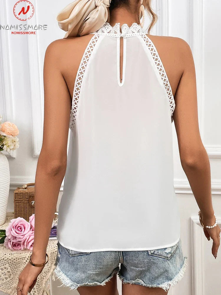 Top de Verano Diseño de Encaje