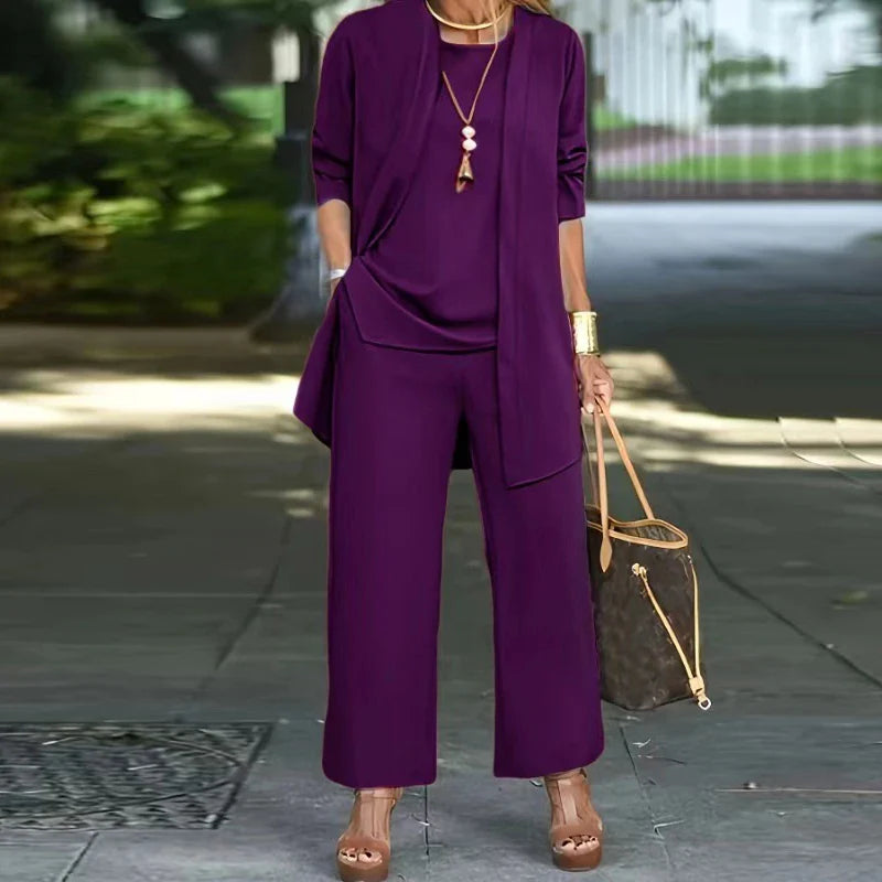 Conjunto de 3 Piezas Casual