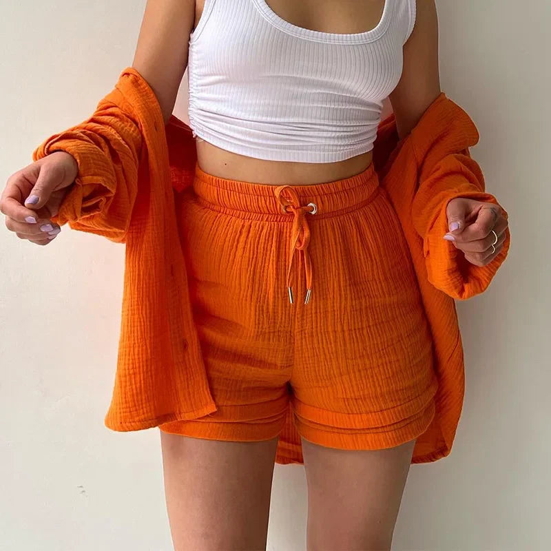 Conjunto Muselina de Verano (S - XXL)