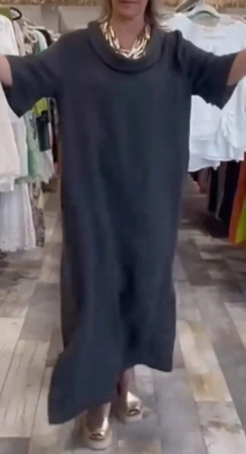 Vestido Maxi Suelto Casual y Elegante
