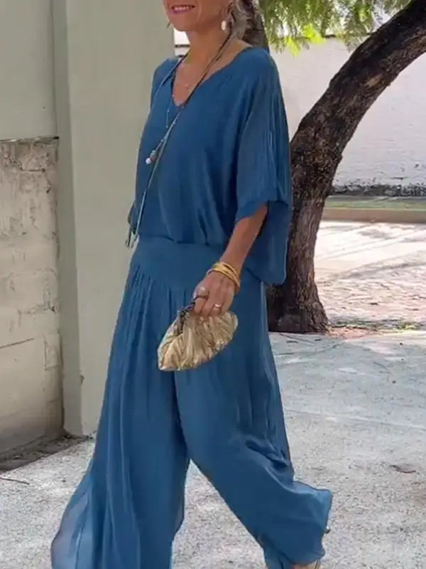 Conjunto Femenino de Chiffon 2 Piezas